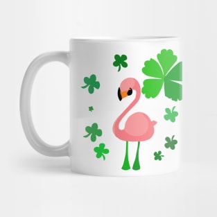 on St. Patrick’s Day boy Flash Mug